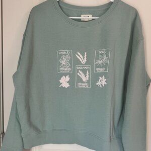 Pact Womens Organic Cotton Brushed Fleece Sweatshirt. Size XL. Like New.